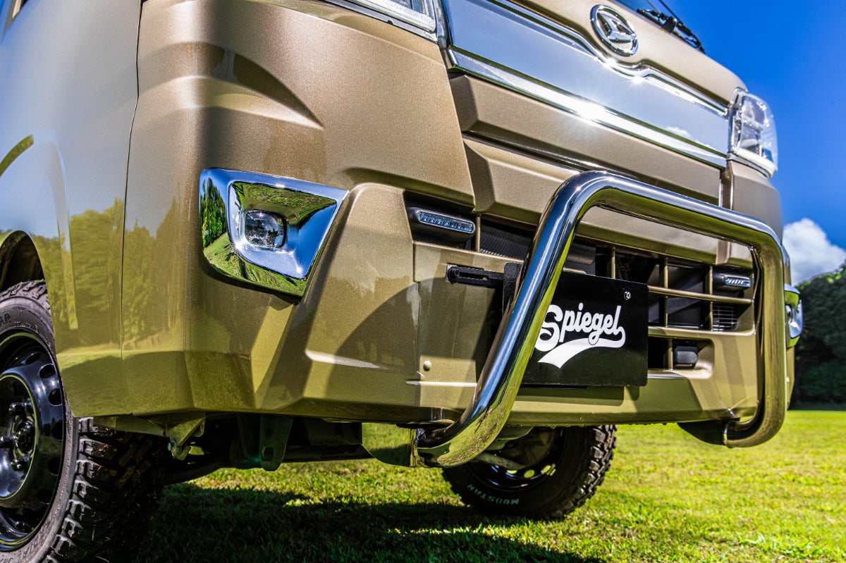 【ハイゼットトラック(ジャンボ) S500P/S510P】 ブルバー 鏡面タイプ (R3.12~) ※沖縄・離島配送不可