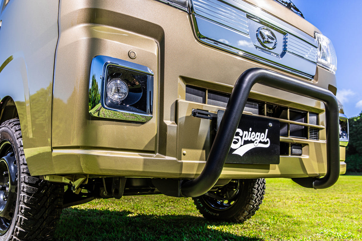【ハイゼットトラック(ジャンボ) S500P/S510P】 ブルバー ブラックタイプ (H26.09~R3.12) ※沖縄・離島配送不可