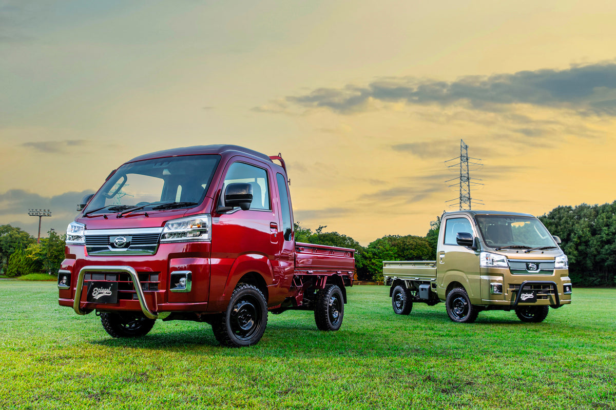 【ハイゼットトラック(ジャンボ) S500P/S510P】 ブルバー 鏡面タイプ (R3.12～) ※沖縄・離島配送不可