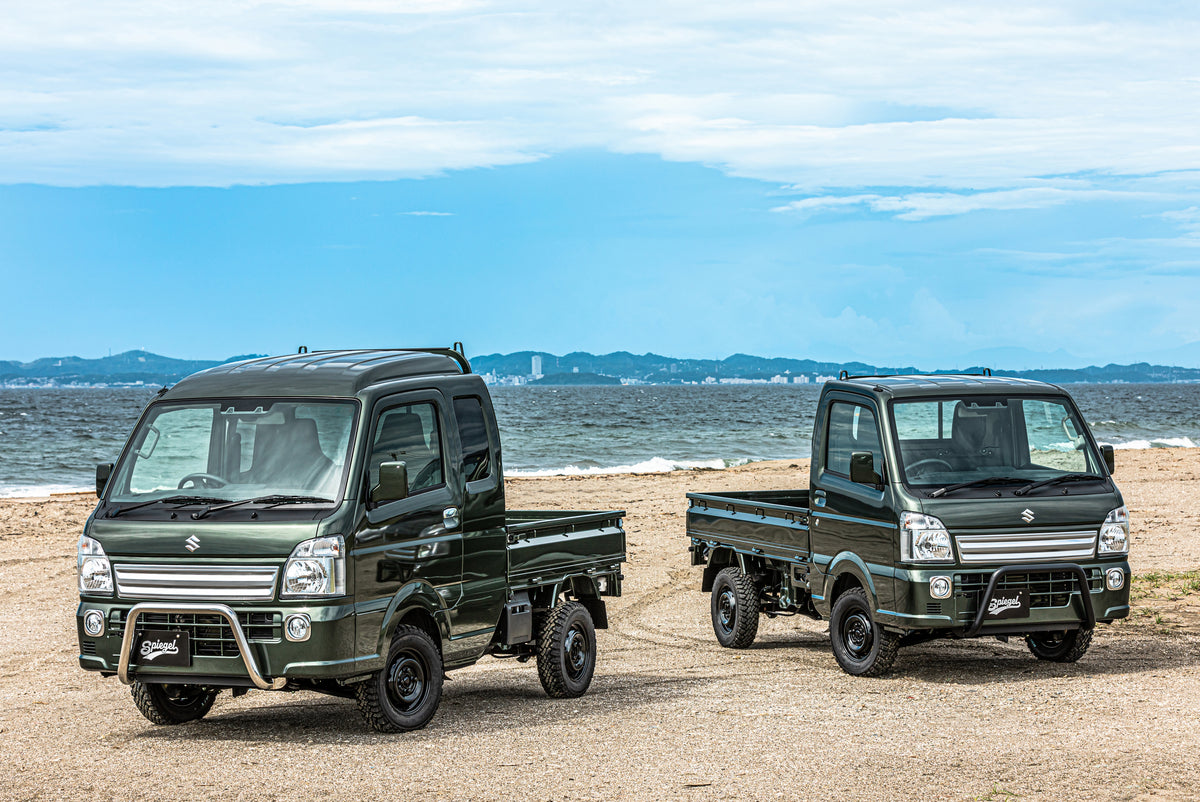 【キャリイトラック DA16T】 ブルバー 鏡面タイプ ※スーパーキャリイ装着可  ※2WD/4WD装着可  ※沖縄・離島配送不可  ※同梱発送不可