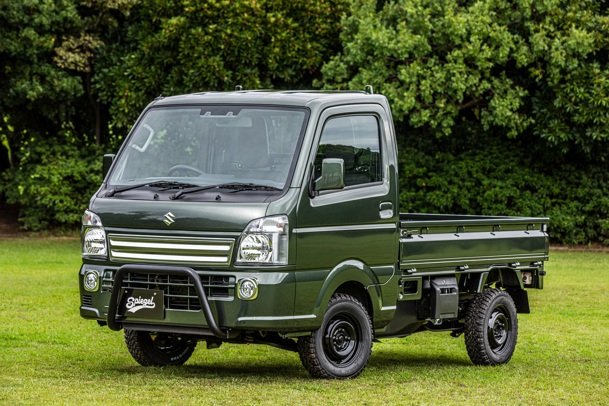 【キャリイトラック DA16T】 ブルバー 鏡面タイプ ※スーパーキャリイ装着可  ※2WD/4WD装着可  ※沖縄・離島配送不可  ※同梱発送不可