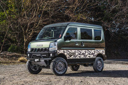 【エブリイ DA17V/DA17W】 フロントバンパーガード fusion