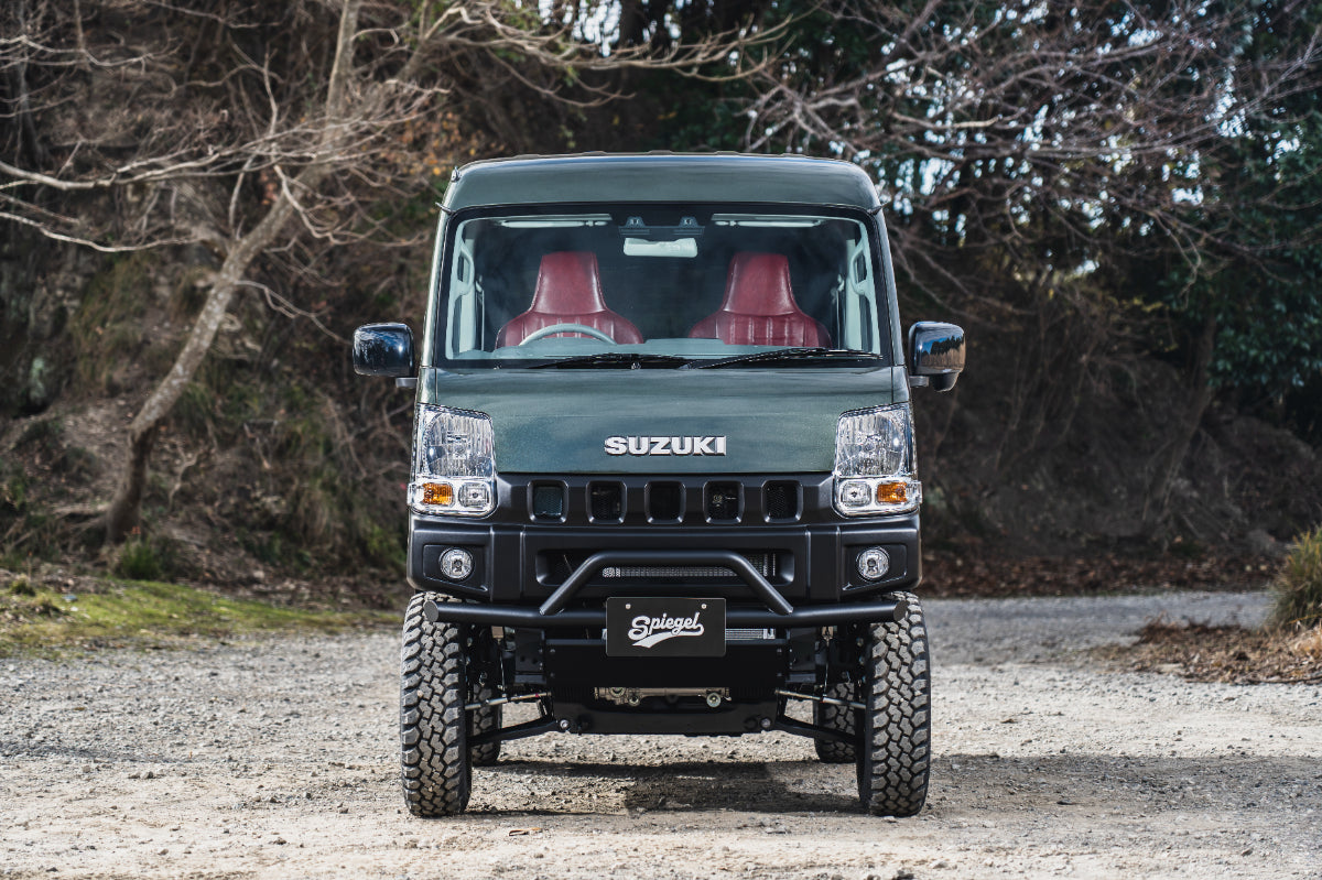 【エブリイ DA17V/DA17W】 フロントバンパーガード fusion