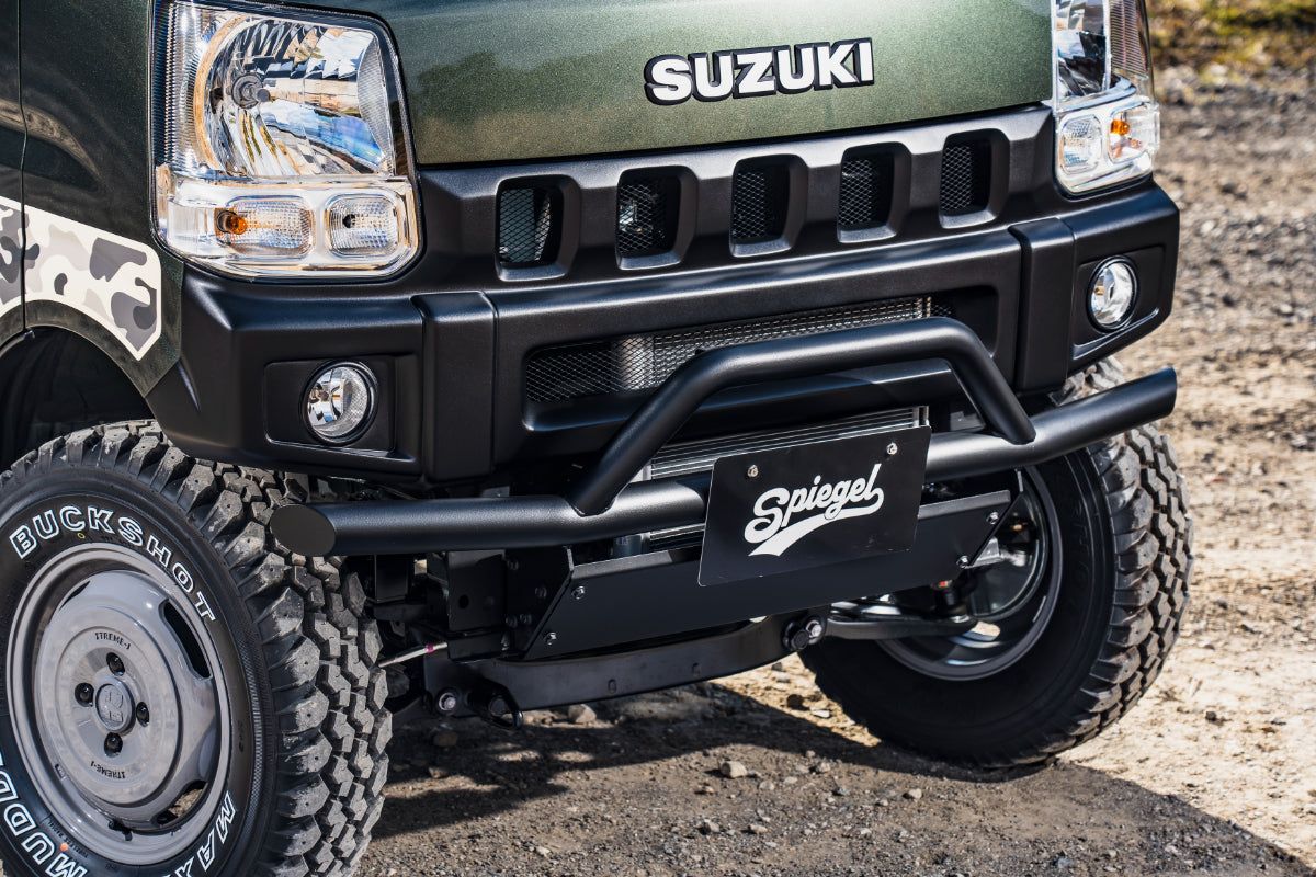 【エブリイ DA17V/DA17W】 フロントバンパーガード fusion