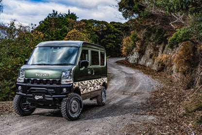 【エブリイ DA17V/DA17W】 フロントバンパーガード fusion