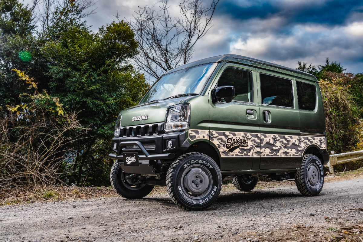 【エブリイ DA17V/DA17W】 フロントバンパーガード fusion