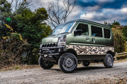 【エブリイ DA17V/DA17W】 フロントバンパーガード fusion