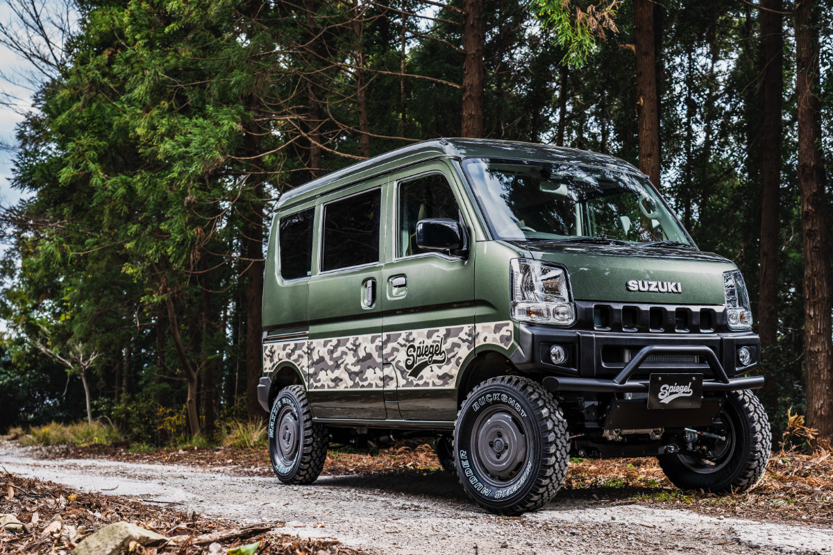 【エブリイ DA17V/DA17W】 フロントバンパーガード fusion