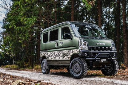 【エブリイ DA17V/DA17W】 フロントバンパーガード fusion