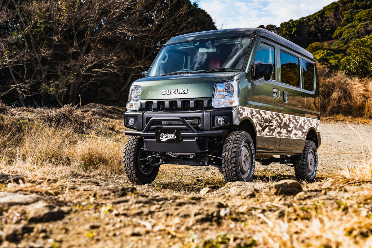 【エブリイ DA17V/DA17W】 フロントバンパーガード fusion