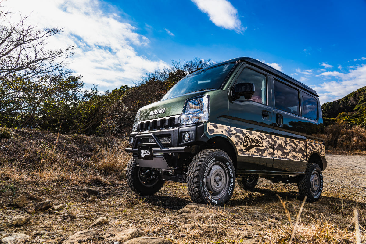 【エブリイ DA17V/DA17W】 フロントバンパーガード fusion