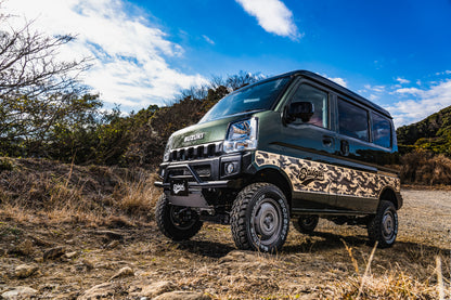 【エブリイ DA17V/DA17W】 フロントバンパーガード fusion