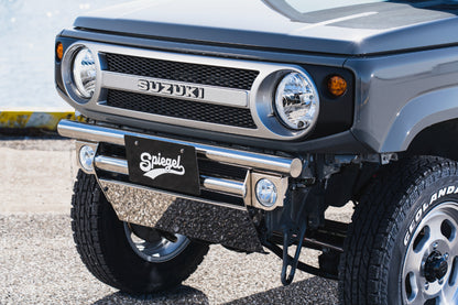 【ジムニー JB64W/JB74W/JC74W】 フロントフェイスグリル 未塗装 fusion