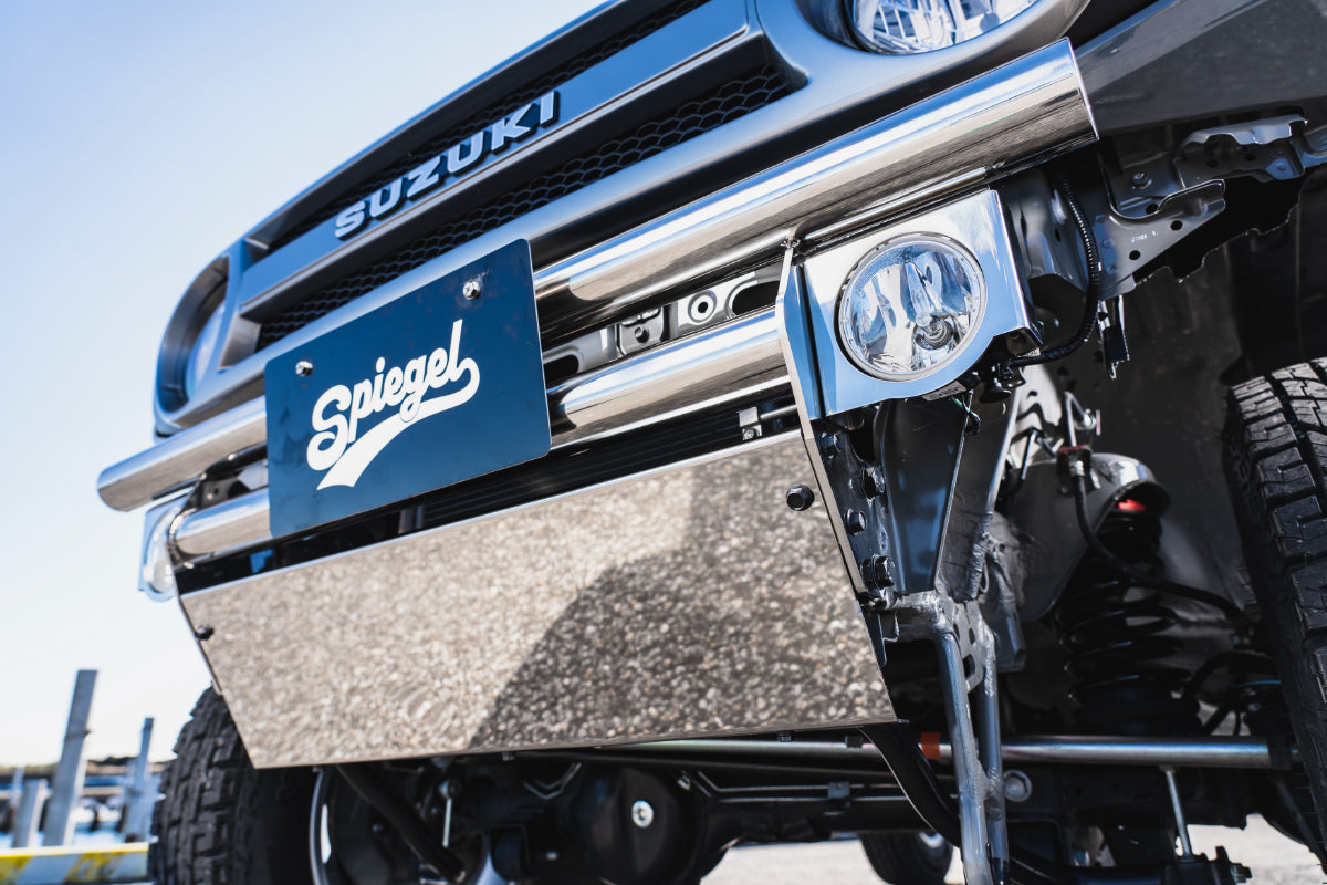 【ジムニー JB64W】 フロントバンパー Type2 鏡面 fusion