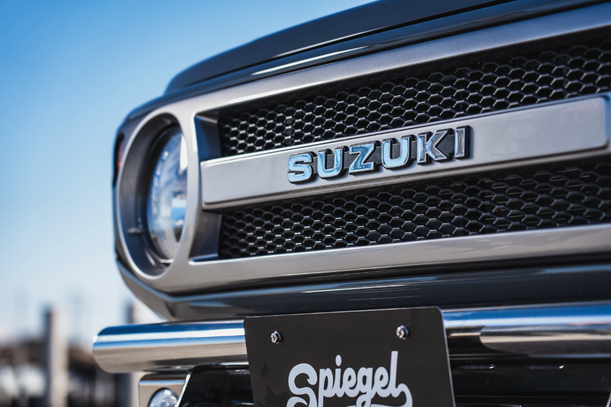 【ジムニー JB64W/JB74W/JC74W】 フロントフェイスグリル 未塗装 fusion