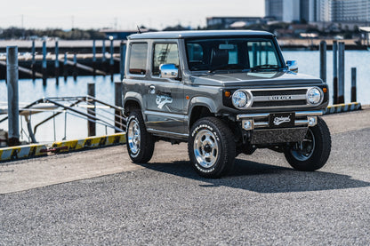 【ジムニー JB64W/JB74W/JC74W】 フロントフェイスグリル 未塗装 fusion