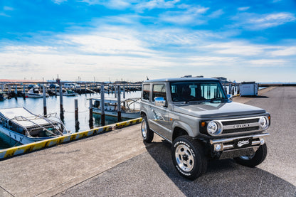 【ジムニー JB64W】 フロントバンパー Type2 鏡面 fusion