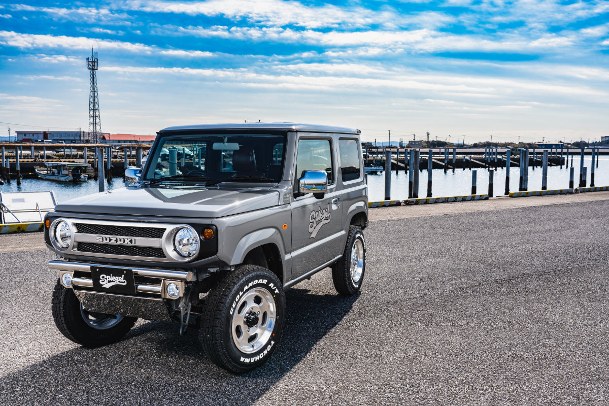 【ジムニー JB64W】 フロントバンパー Type2 鏡面 fusion