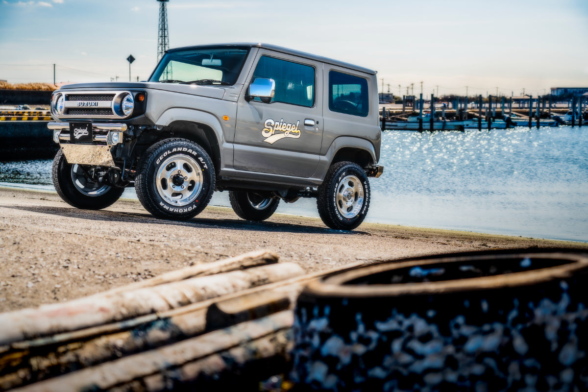 【ジムニー JB64W】 フロントバンパー Type2 鏡面 fusion