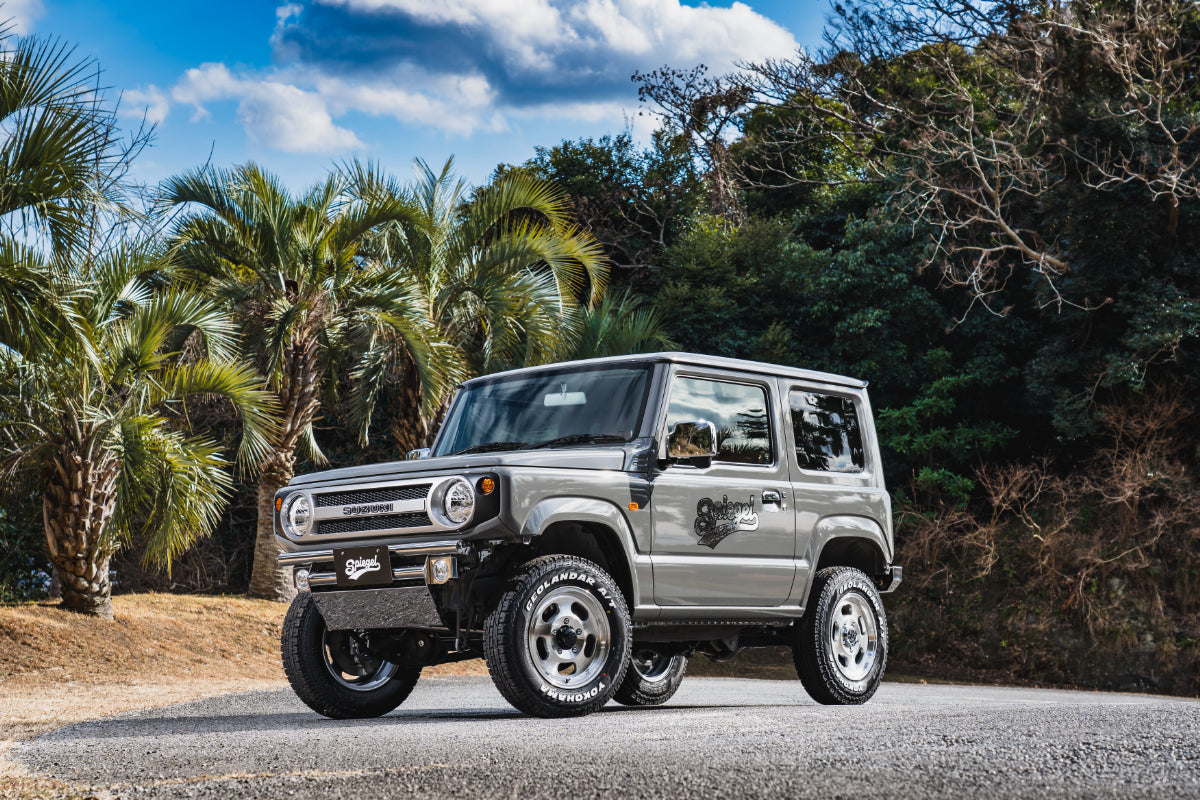 【ジムニー JB64W】 フロントバンパー Type2 鏡面 fusion