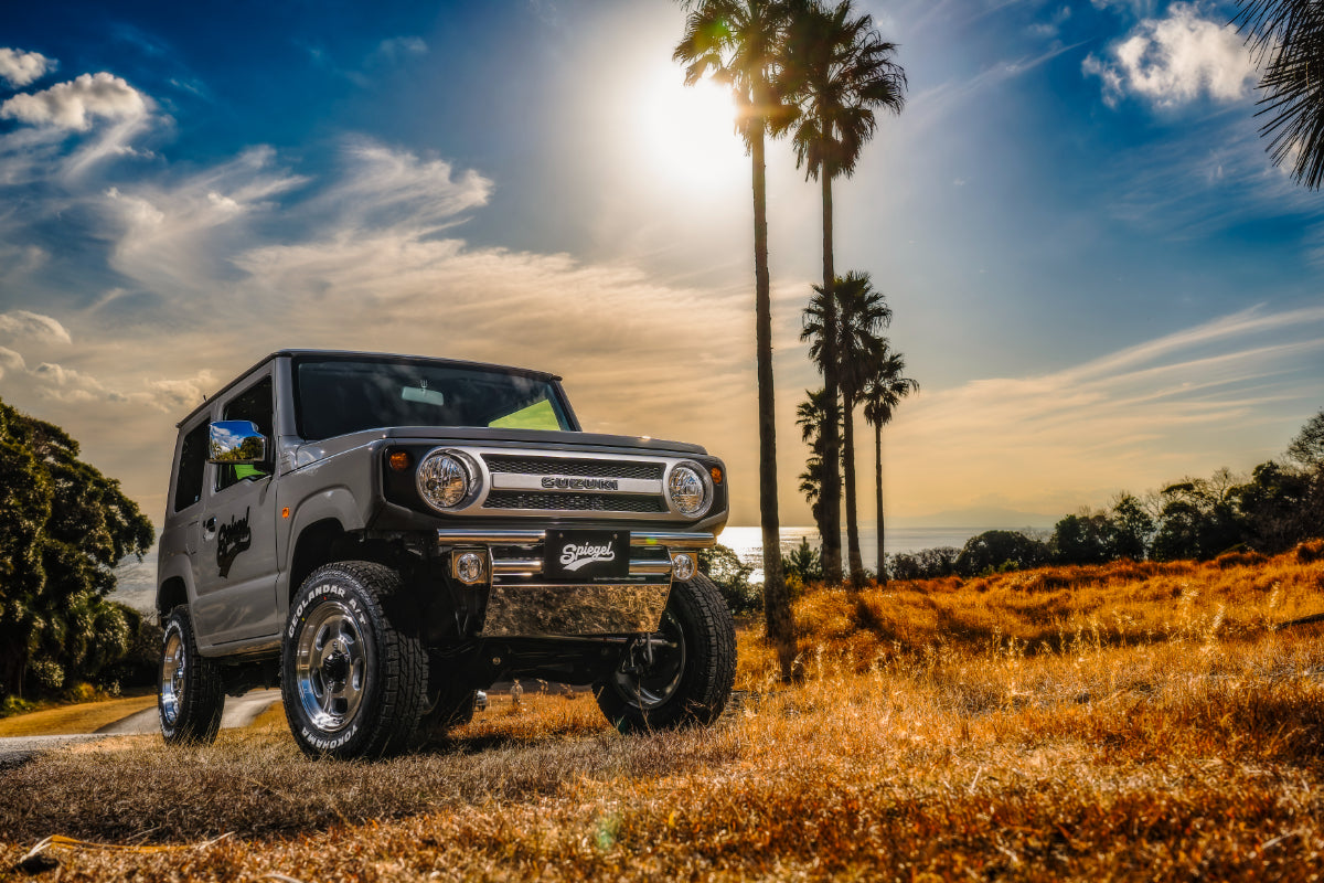 【ジムニー JB64W】 フロントバンパー Type2 鏡面 fusion