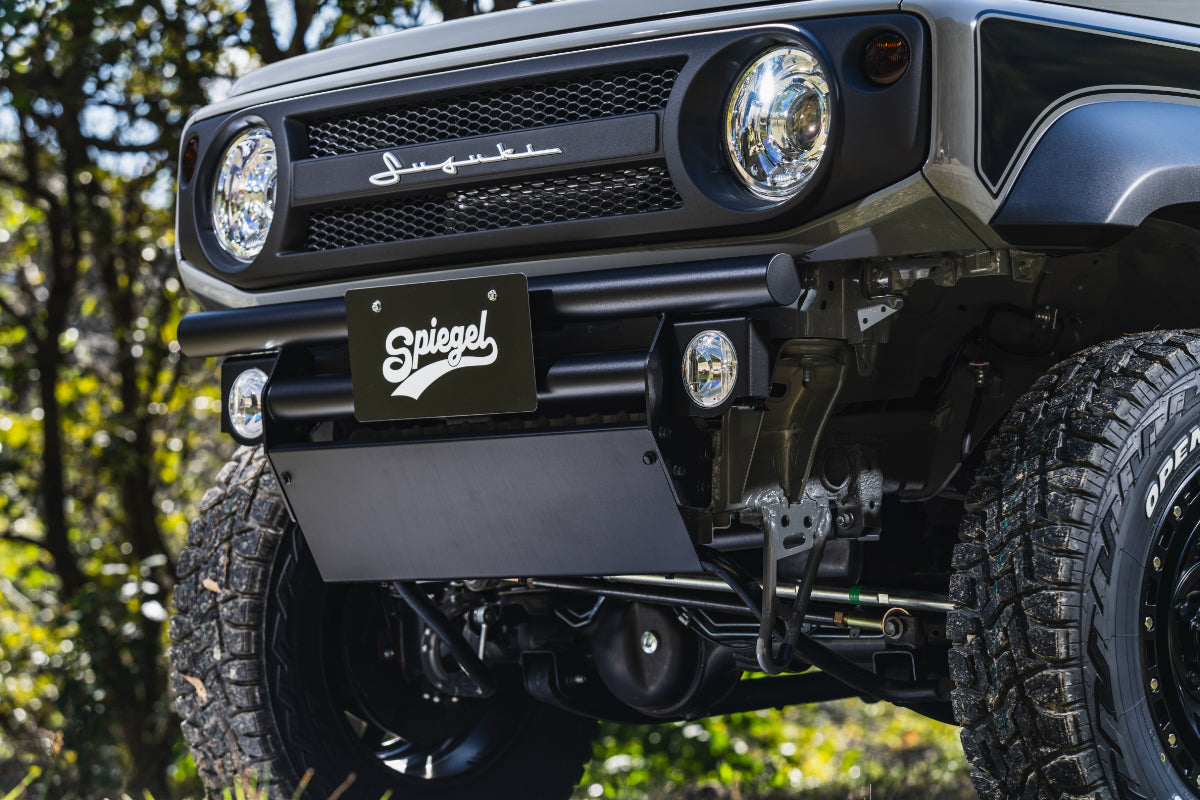 【ジムニー JB74W/JC74W】 フロントバンパー ブラック fusion