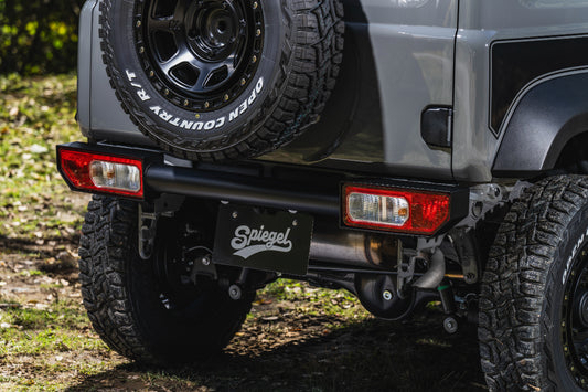 【ジムニー JB74W/JC74W】 リアバンパー ブラック fusion