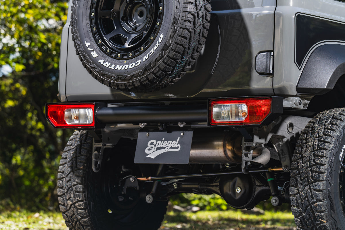 【ジムニー JB74W/JC74W】 リアバンパー ブラック fusion