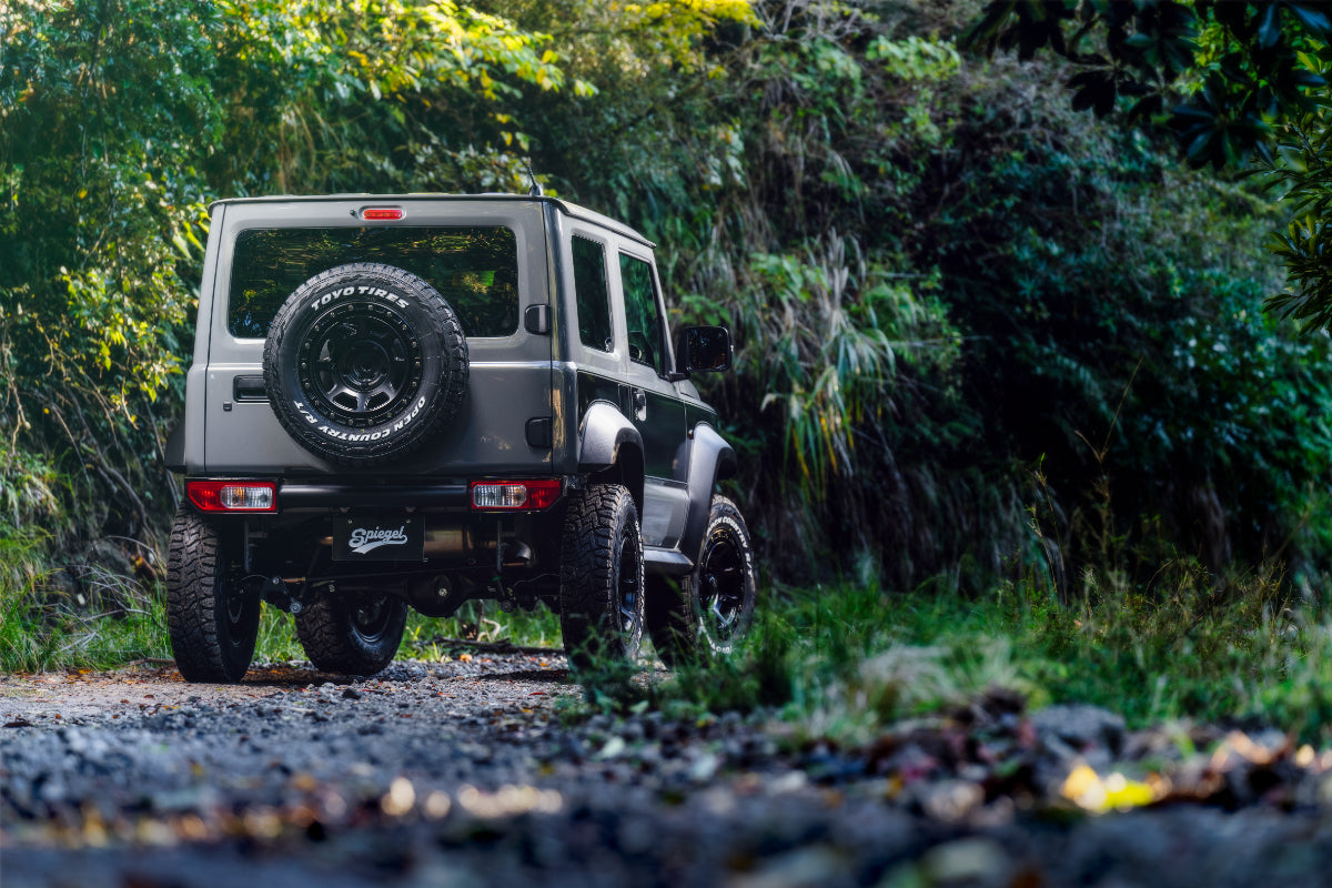 【ジムニー JB74W/JC74W】 リアバンパー ブラック fusion