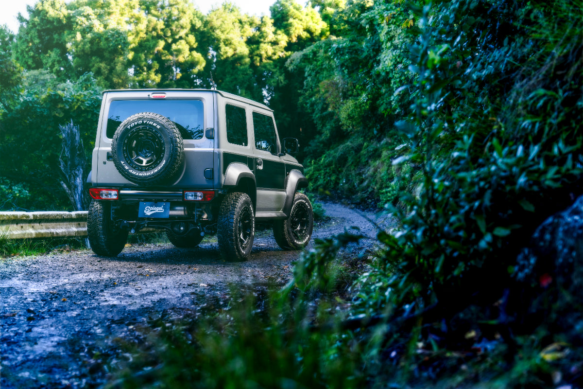 【ジムニー JB74W/JC74W】 リアバンパー ブラック fusion