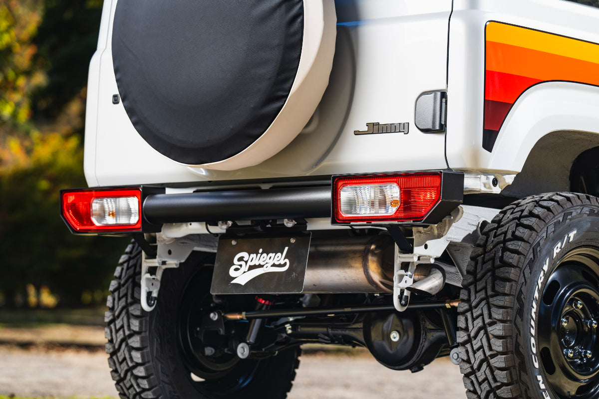 【ジムニー JB64W】 リアバンパー ブラック fusion