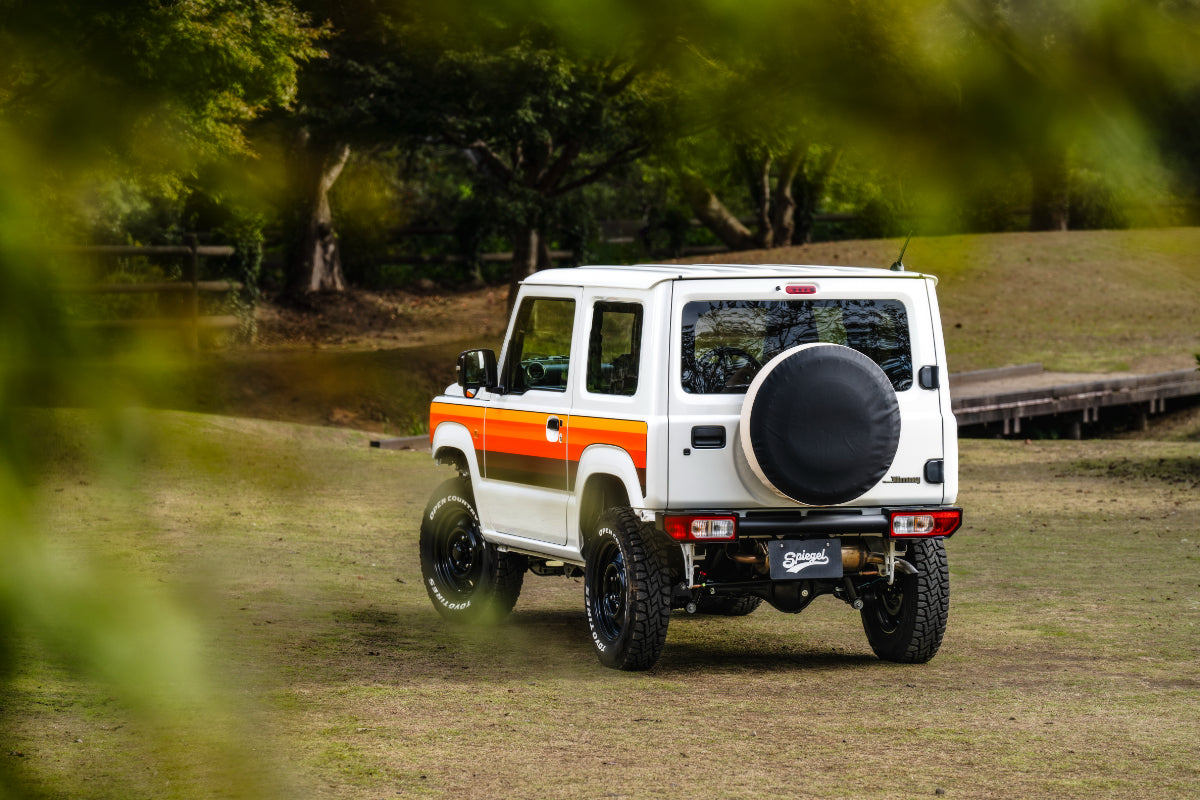 【ジムニー JB64W】 リアバンパー ブラック fusion