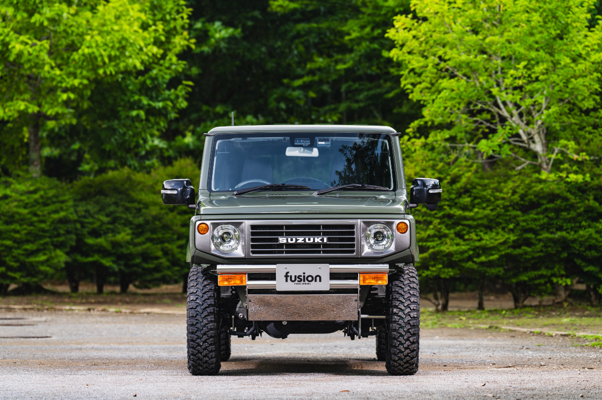 【ジムニー JB64W】 フロントバンパー Type3 鏡面 fusion