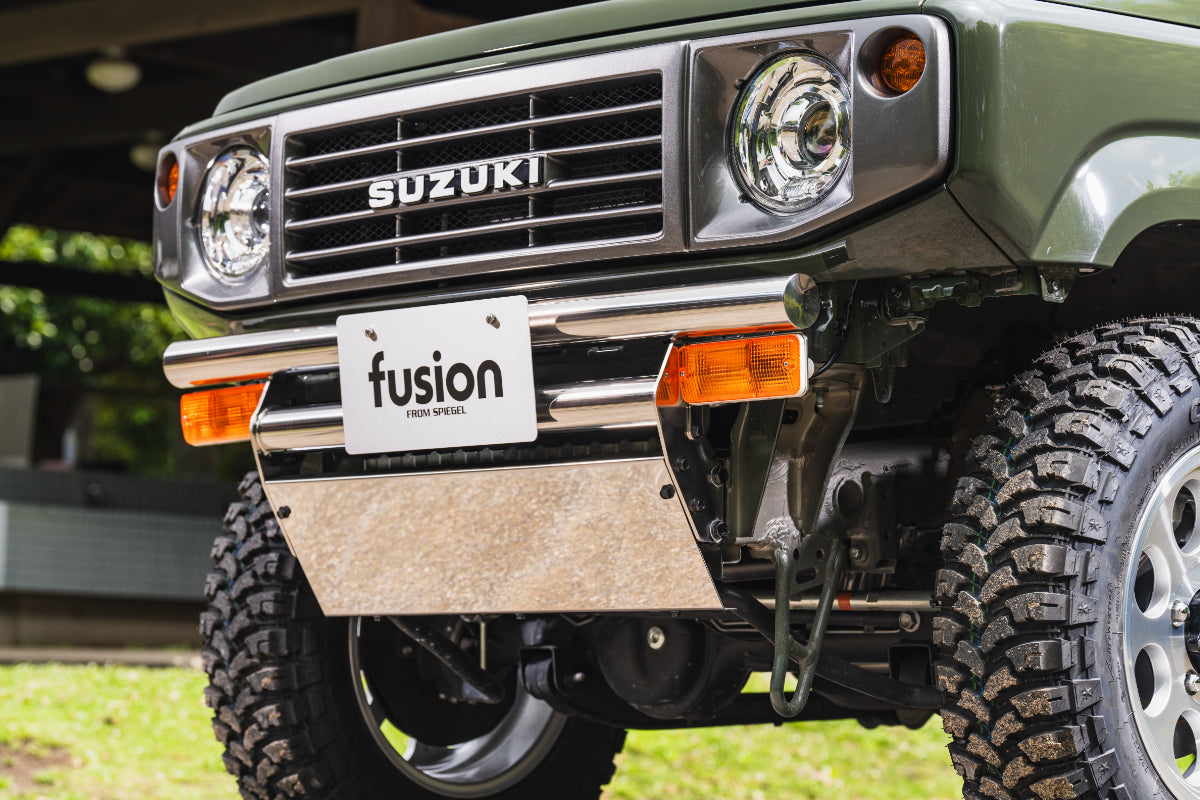 【ジムニー JB64W】 フロントバンパー Type3 鏡面 fusion