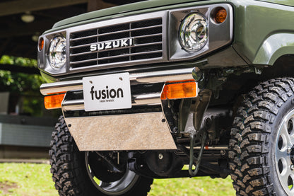 【ジムニー JB64W】 フロントバンパー Type3 鏡面 fusion