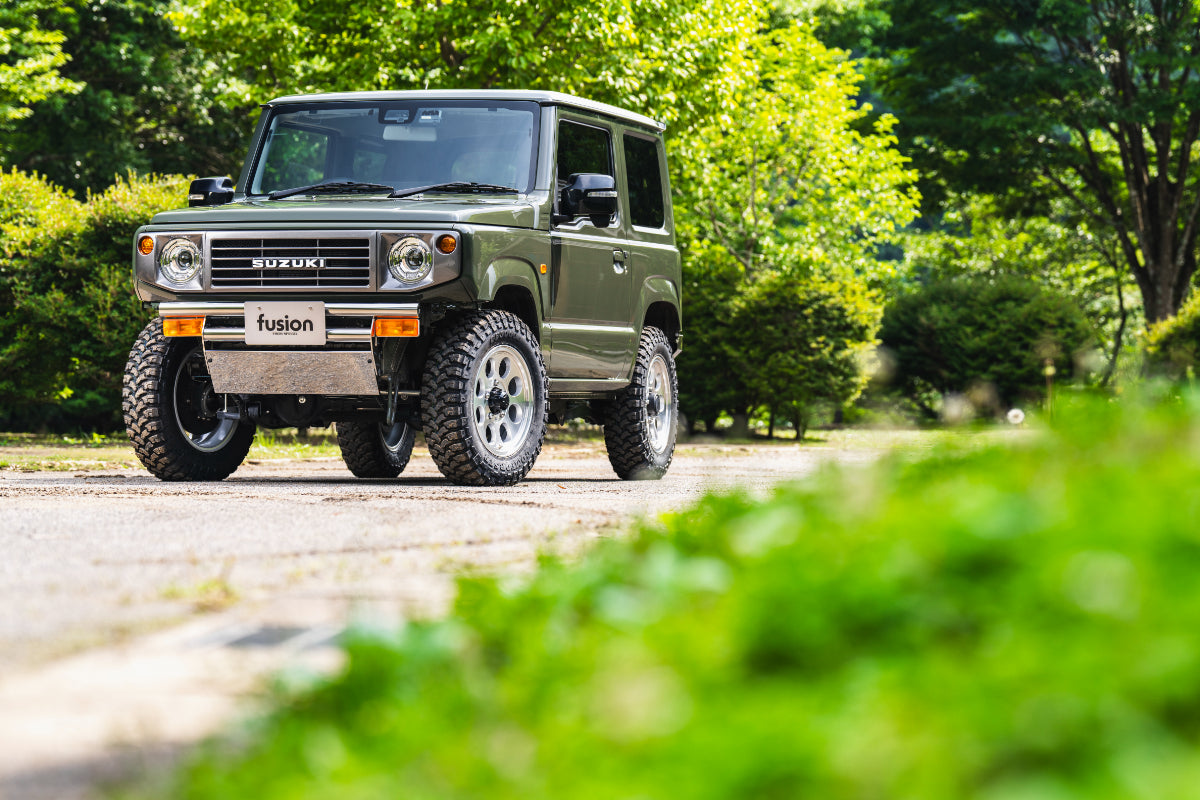 【ジムニー JB64W】 フロントバンパー Type3 鏡面 fusion