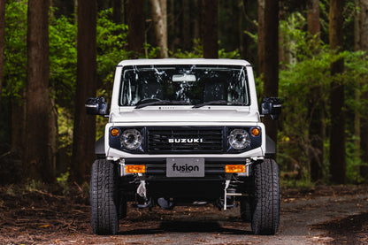 【ジムニー JB74W/JC74W】 フロントバンパー Type3 ブラック fusion