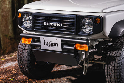 【ジムニー JB74W/JC74W】 フロントバンパー Type3 ブラック fusion