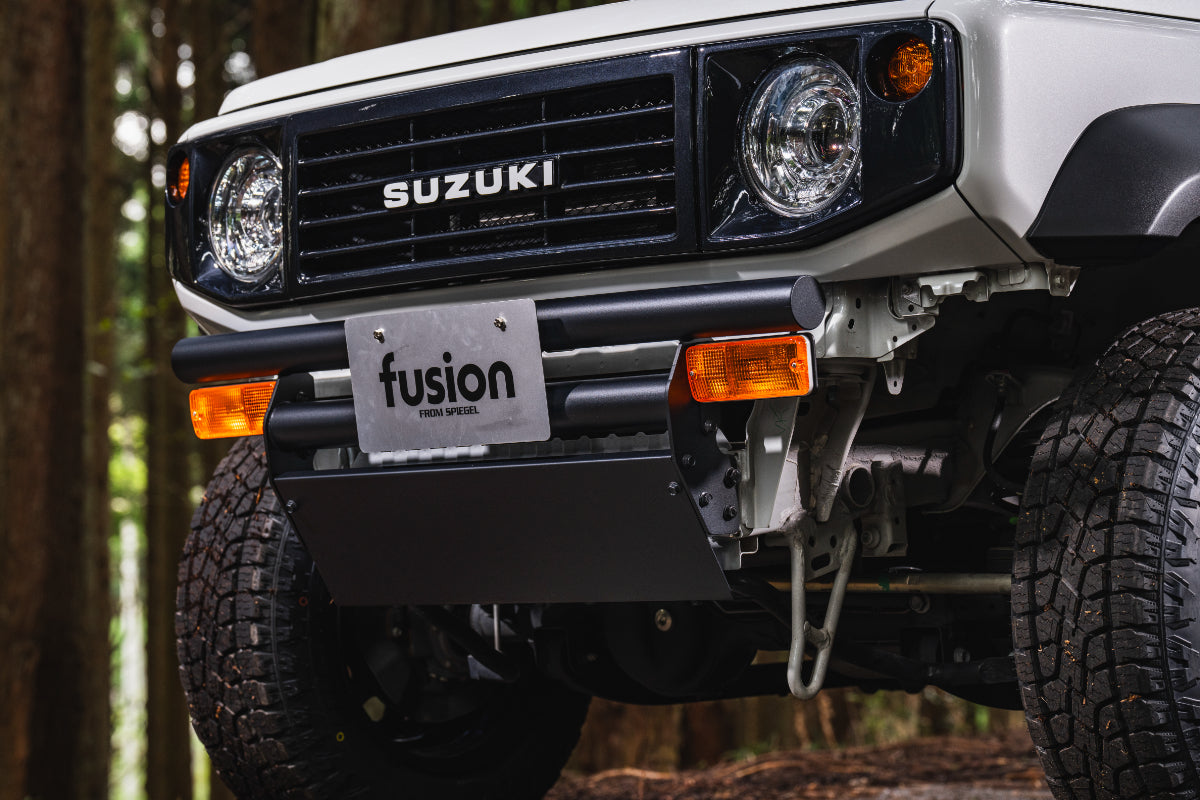 【ジムニー JB74W/JC74W】 フロントバンパー Type3 ブラック fusion