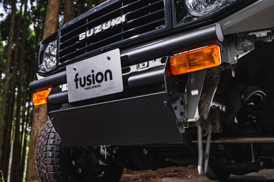 【ジムニー JB74W/JC74W】 フロントバンパー Type3 ブラック fusion
