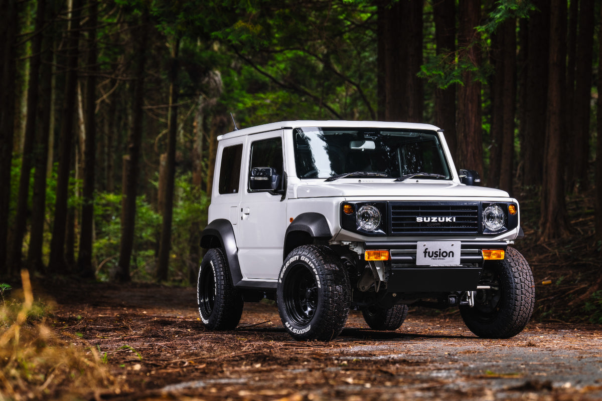 【ジムニー JB74W/JC74W】 フロントバンパー Type3 ブラック fusion