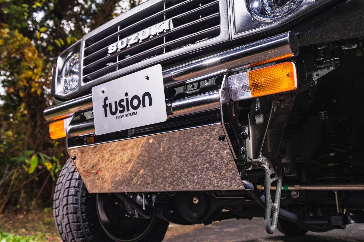 【ジムニー JB74W/JC74W】 フロントバンパー Type3 鏡面 fusion
