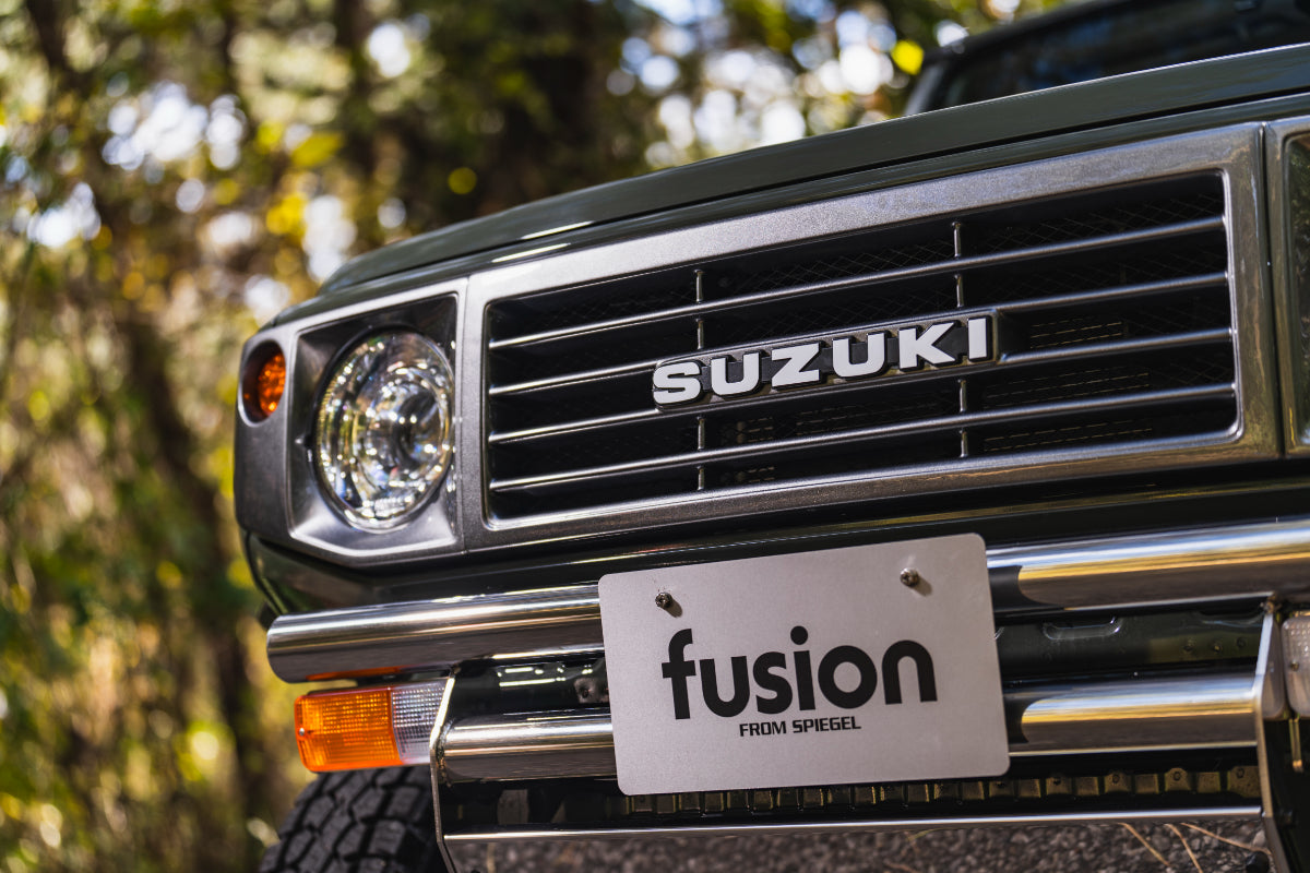 【ジムニー JB74W/JC74W】 フロントバンパー 鏡面 fusion