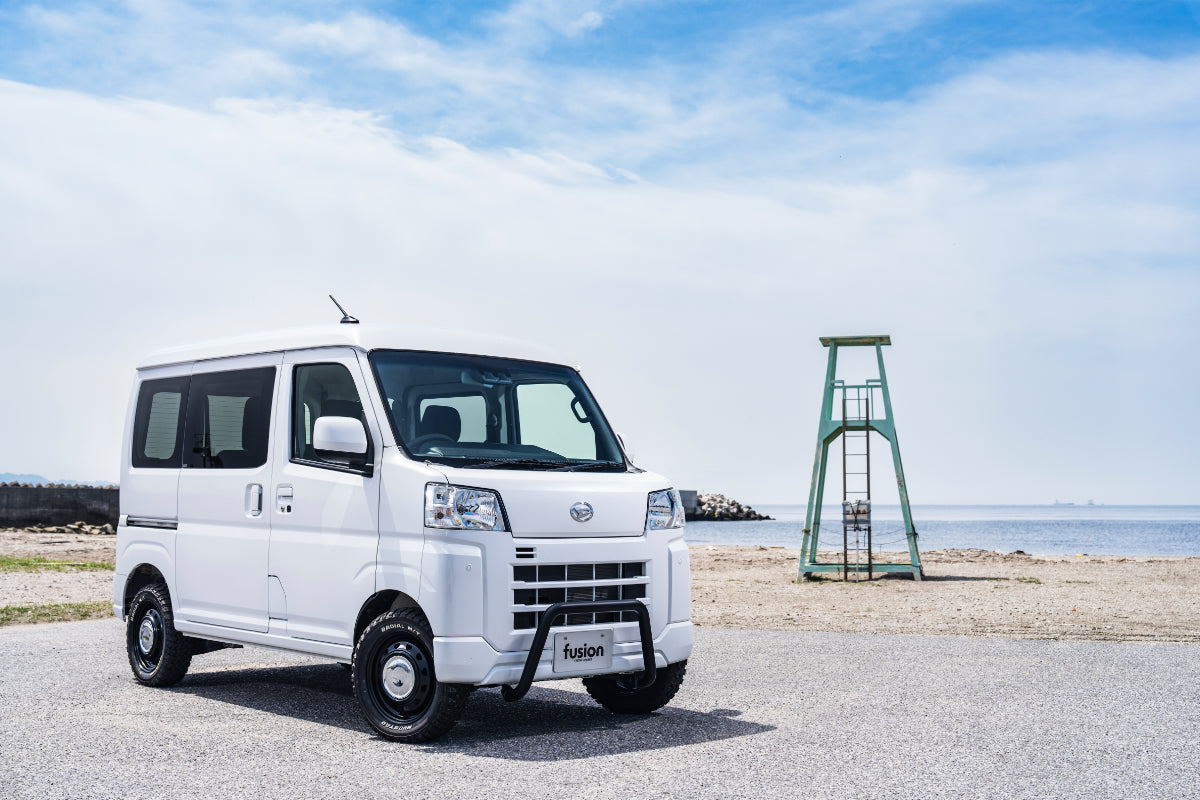 【ハイゼットカーゴ S700/S710系】 ブルバー ブラック