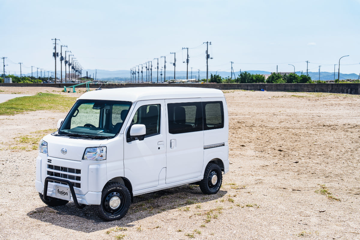 【ハイゼットカーゴ S700/S710系】 ブルバー ブラック