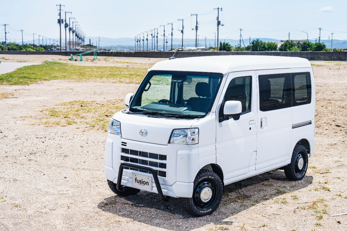 【ハイゼットカーゴ S700/S710系】 ブルバー ブラック