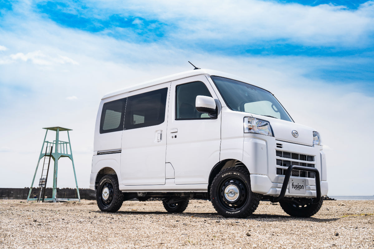 【ハイゼットカーゴ S700/S710系】 ブルバー ブラック