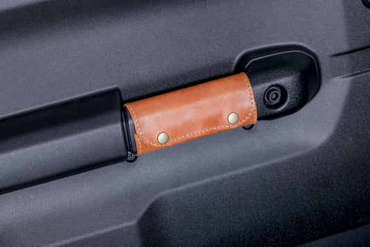 【ジムニー JB64W/JB74W/JC74W】 ドアハンドルカバー 2個1セット エイジングレザー