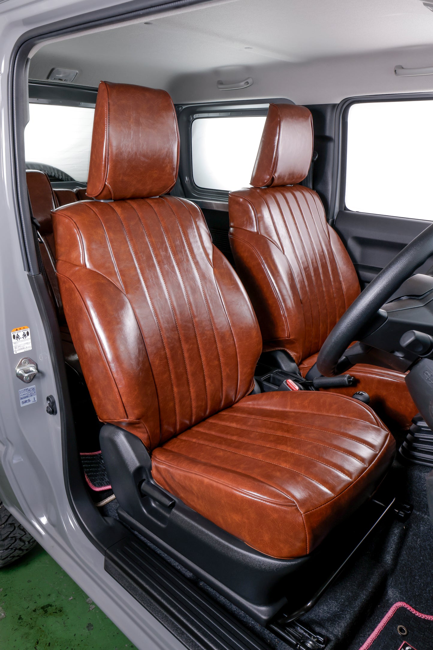 【ジムニー JB64W/JB74W】 Vincent Old Style Cover (ヴィンセント オールド スタイル カバー)  ダークブラウン