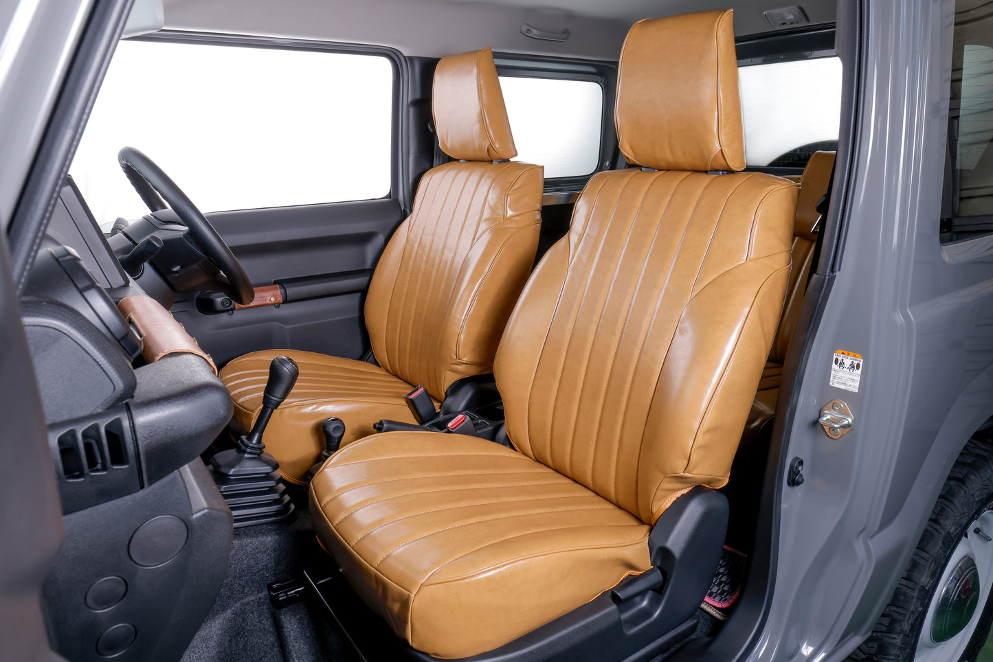 【ジムニー JB64W/JB74W】 Vincent Old Style Cover (ヴィンセント オールド スタイル カバー)  キャメル